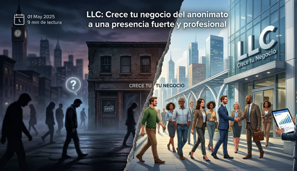 LLC: Crece tu negocio del anonimato a una presencia fuerte y profesional.